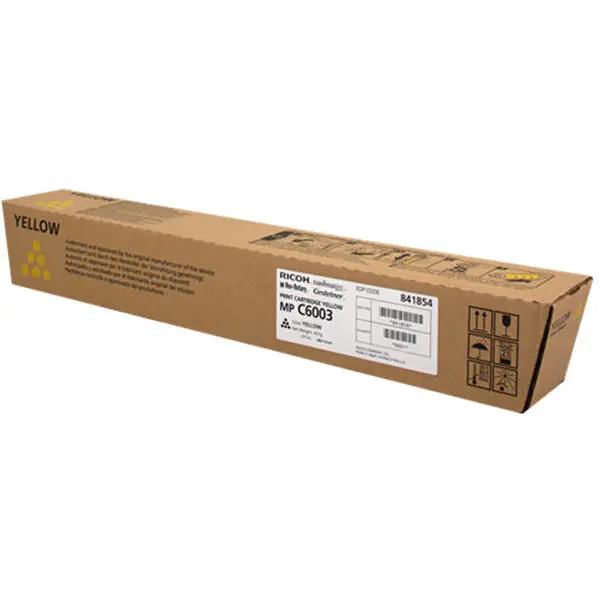 RICOH PRINT CARTRIDGE YELLOW MP C6003