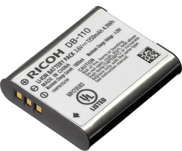 Ricoh Rechargeable Battery DB-110, Acumulator baterie