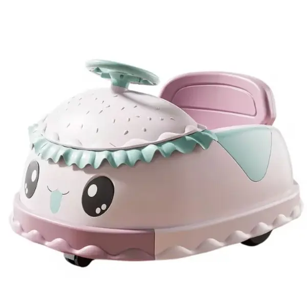 Ride-on electric rotativ 360 cu telecomanda si lumini - Mov