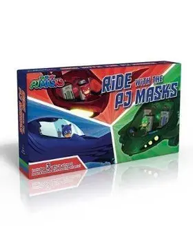Ride with the Pj Masks (Boxed Set): To the Cat-Car!; Go, Go, Gekko-Mobile!; Fly High, Owl Glider!, Board Books/Various