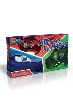 Ride with the Pj Masks (Boxed Set): To the Cat-Car!; Go, Go, Gekko-Mobile!; Fly High, Owl Glider! - Various