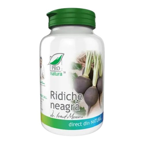 Ridiche neagra, 60 capsule, Pro Natura