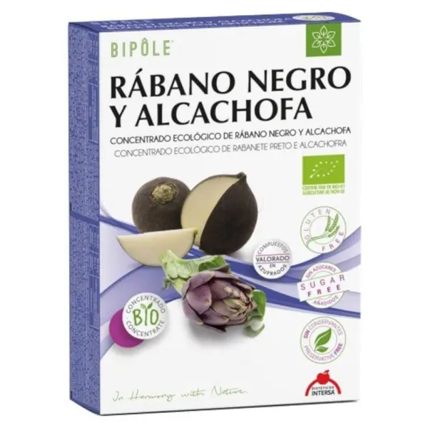 Ridiche Neagra si Anghinare Bio, 200ml 20x10ml Bipole