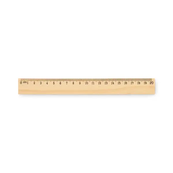 Rigla din lemn 20cm Rigla din lemn 20cm