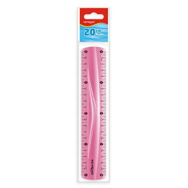 Rigla Keyroad 30 cm, plastic flexibil