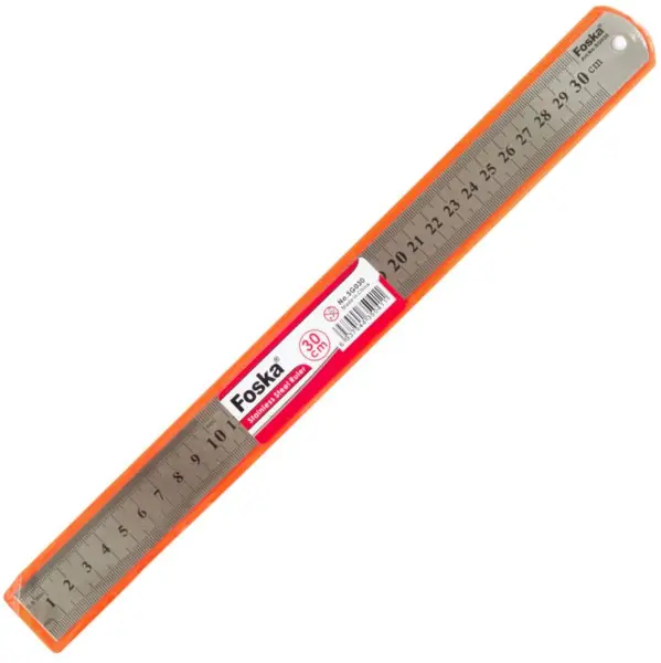 Rigla metalica Foska - 30 cm