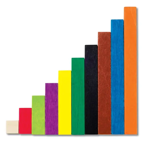 Riglete Cuisenaire - Set introductiv