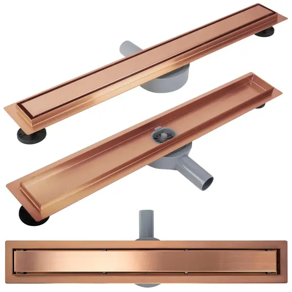 Rigola dus REA Neox pro Brushed Copper 90
