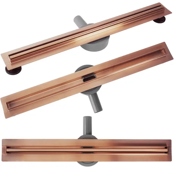 Rigola dus REA Neox Slim pro Brushed Copper 60