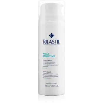 Rilastil Aqua Sensitive fluid matifiant hidratant pentru piele sensibila predispusa la acnee