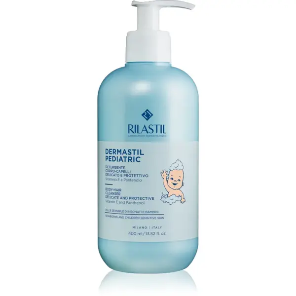 Rilastil Dermastil Pediatric gel de duș și șampon delicat pentru copii 400 ml