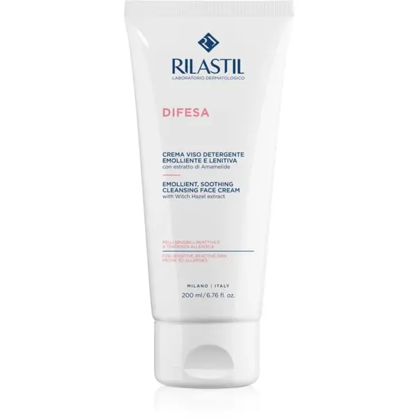 Rilastil Difesa crema de curatare cu efect de calmare pentru piele sensibilă 200 ml