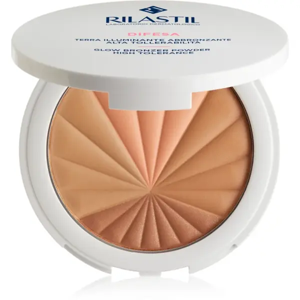Rilastil Difesa Make Up Glow pulberi pentru evidentierea bronzului 12 g