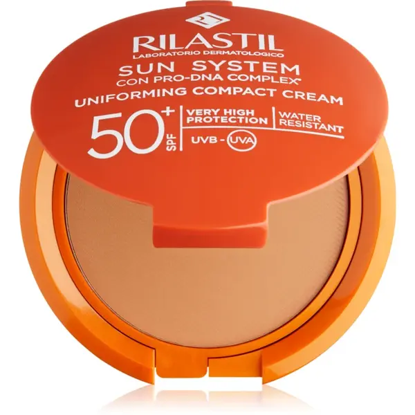 Rilastil Sun System make-up compact SPF 50+ culoare Bronze 10 g