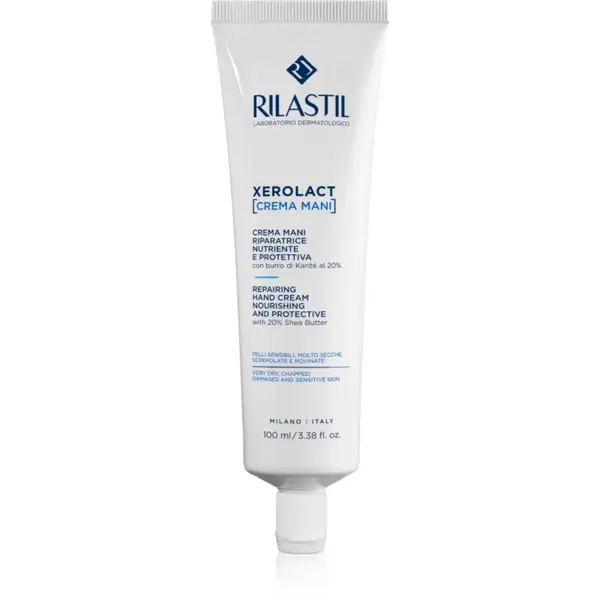 Rilastil Xerolact crema de maini hidratanta pentru pielea uscata sau foarte uscata 100 ml