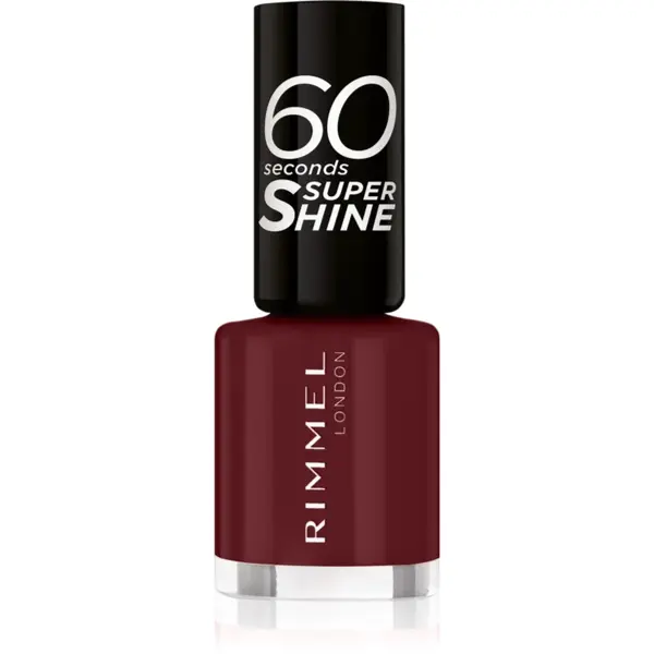 Rimmel 60 Seconds Super Shine lac de unghii culoare 340 Berries And Cream 8 ml