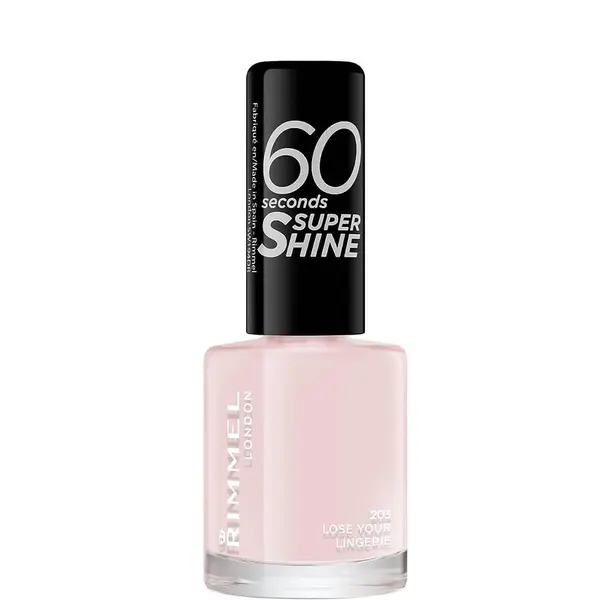 Rimmel 60 Seconds Super Shine Nail Polish – 203 Lose Your Lingerie