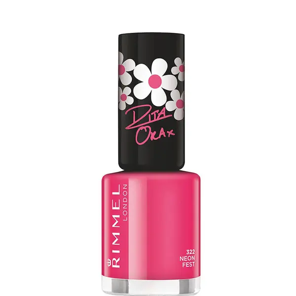 Rimmel 60 Seconds Super Shine Nail Polish – 322 Neon Fest