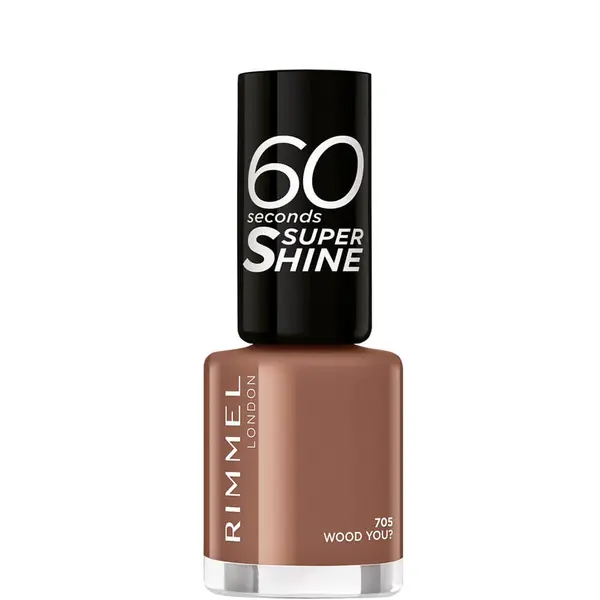 Rimmel 60 Seconds Super Shine Nail Polish – 705 Wood You