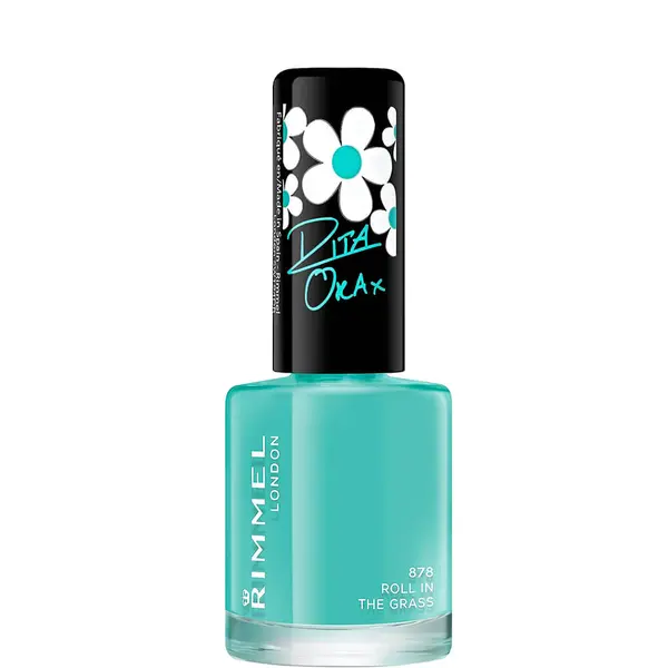 Rimmel 60 Seconds Super Shine Nail Polish – 878 Roll In The Grass