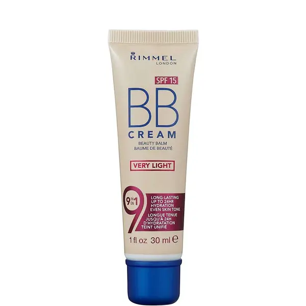Rimmel BB Cream 9-in-1 Lightweight Formula with Brightening Effect SPF 15 - Very Light