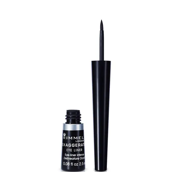 Rimmel Exaggerate Liquid Eye Liner 2.5ml – 100% Black