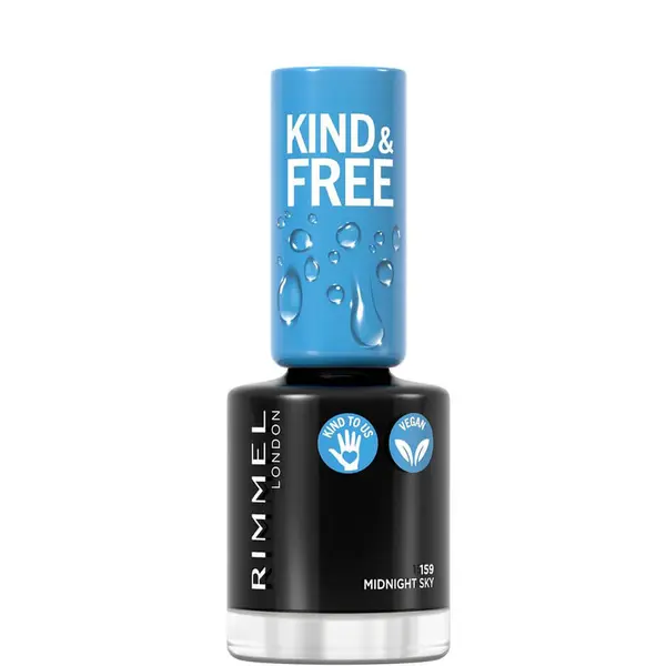 Rimmel Kind & Free Nail Polish 8ml - 159 Midnight Sky