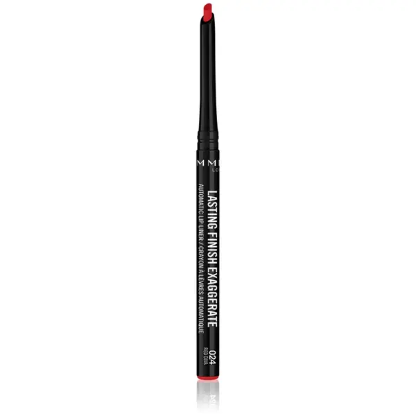 Rimmel Lasting Finish Exaggerate creion de buze automat culoare 045 Epic Burgundy 0,25 g