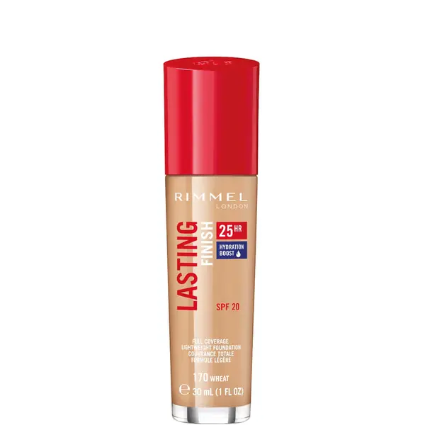 Rimmel Lasting Finish with Comfort Serum Full Coverage Foundation - 170 Wheat