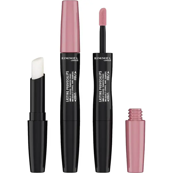 Rimmel Lasting Provocalips Double Ended Liquid Lipstick - 220 Come Up Roses