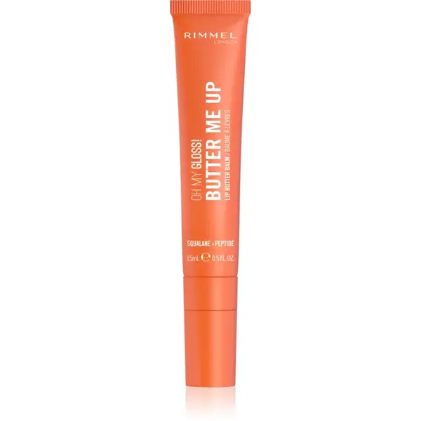 Rimmel Oh My Gloss! Butter Me Up Balsam de buze hidratant culoare 005 Coral Breeze 15 ml