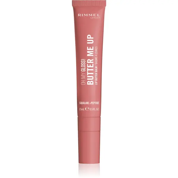Rimmel Oh My Gloss! Butter Me Up Balsam de buze hidratant culoare 007 Cappuccino 15 ml