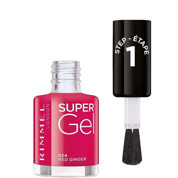 Rimmel Super Gel Nail Polish 12ml – 024 Red Ginger