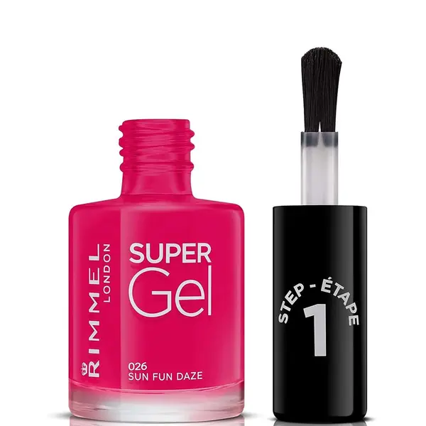 Rimmel Super Gel Nail Polish 12ml – 026 Sun Fun Daze