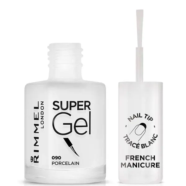 Rimmel Super Gel Nail Polish 12ml – 090 Porcelain