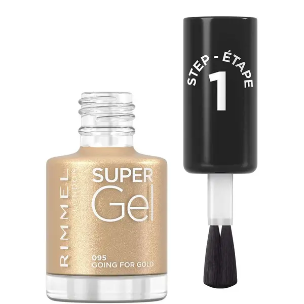 Rimmel Super Gel Nail Polish 12ml – 095 Going for Gold
