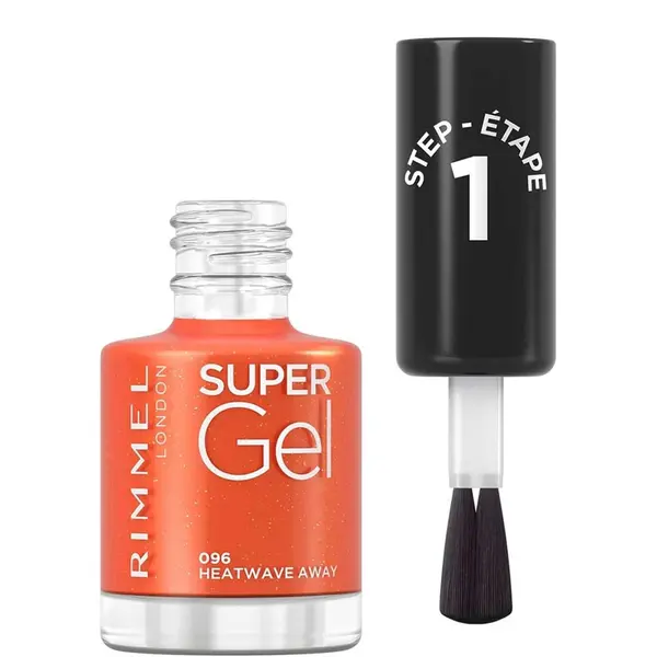 Rimmel Super Gel Nail Polish 12ml – 096 Heatwave Away