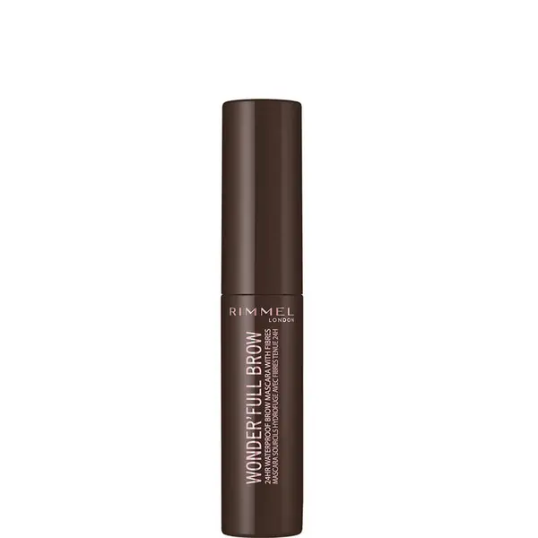 Rimmel Wonder'Full Brow 24Hr Waterproof Brow Mascara with Fibres - 003 Dark Brown