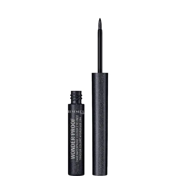 Rimmel Wonder'Proof 24Hr Waterproof Colour Eyeliner - 006 Sparkly Anthracite