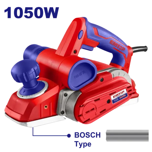 Rindea electrica 1050W, adancime de lucru 3mm - EECR1051, EMTOP