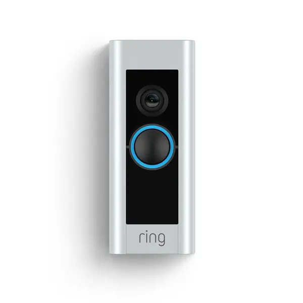 Ring Sonerie video inteligenta Ring B08M125RNW, cu fir, integrare cu Alexa, video HD, microfon si difuzor integrate, Argintiu