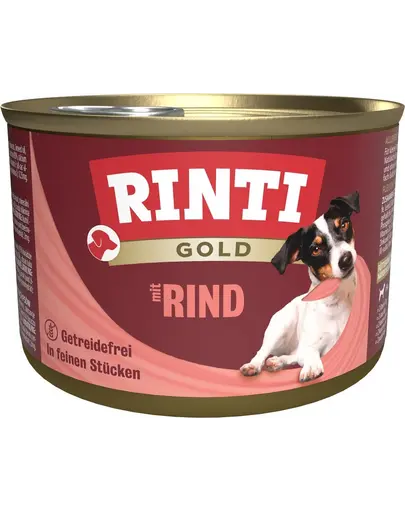 RINTI Gold Beef Mini Vita hrana pentru rase mici 185 g