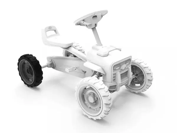 Roata 9x2 Cross GriNegru spate dreapta Kart Berg Buzzy Police