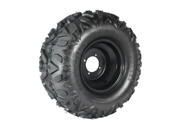 Roata completa cu anvelopa ATV 8 , 4 prezoane, 18x9.5-8