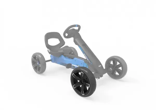 Roata fata Kart Reppy Roadster neagra 10x2,5