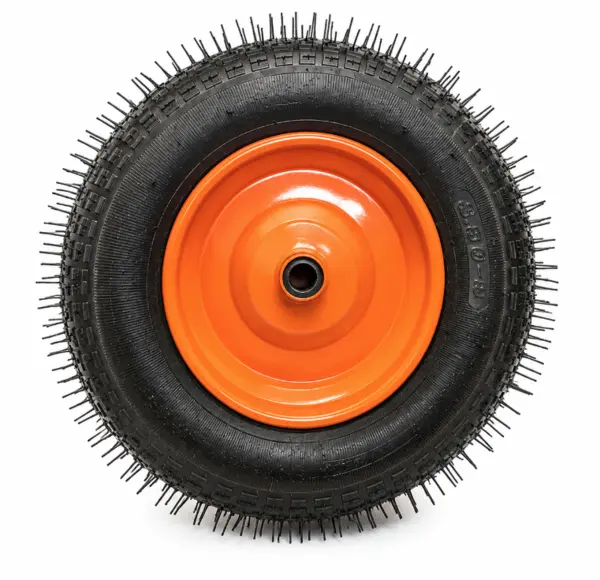 Roata roaba 350 8 ax SUBTIRE 14 inch' cu bucsa portocalie MX273