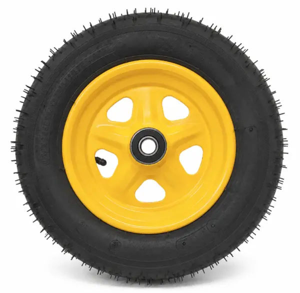 Roata roaba 350 8 cu rulment spite galbena MX276