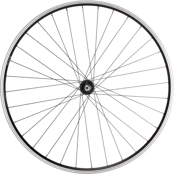 Roată spate bicicletă polivalentă 28"/ Perete Dublu/ V-brake/ Filet Negru