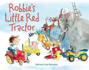 Robbie's Little Red Tractor, Paperback/Harmen van Straaten