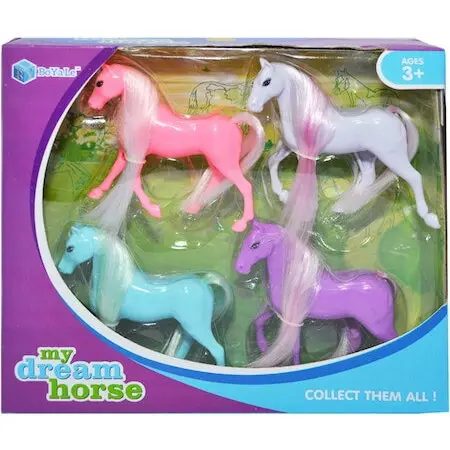 Roben Toys Set 4 ponei My Dream Horse